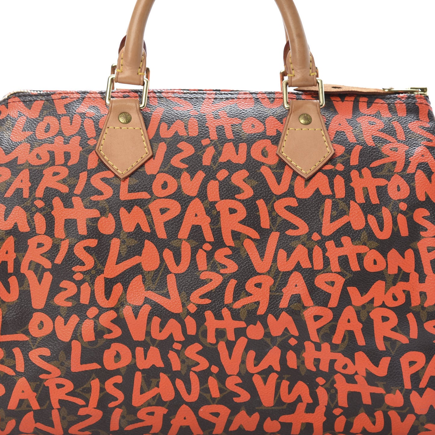 Monogram Graffiti Speedy 30 Orange