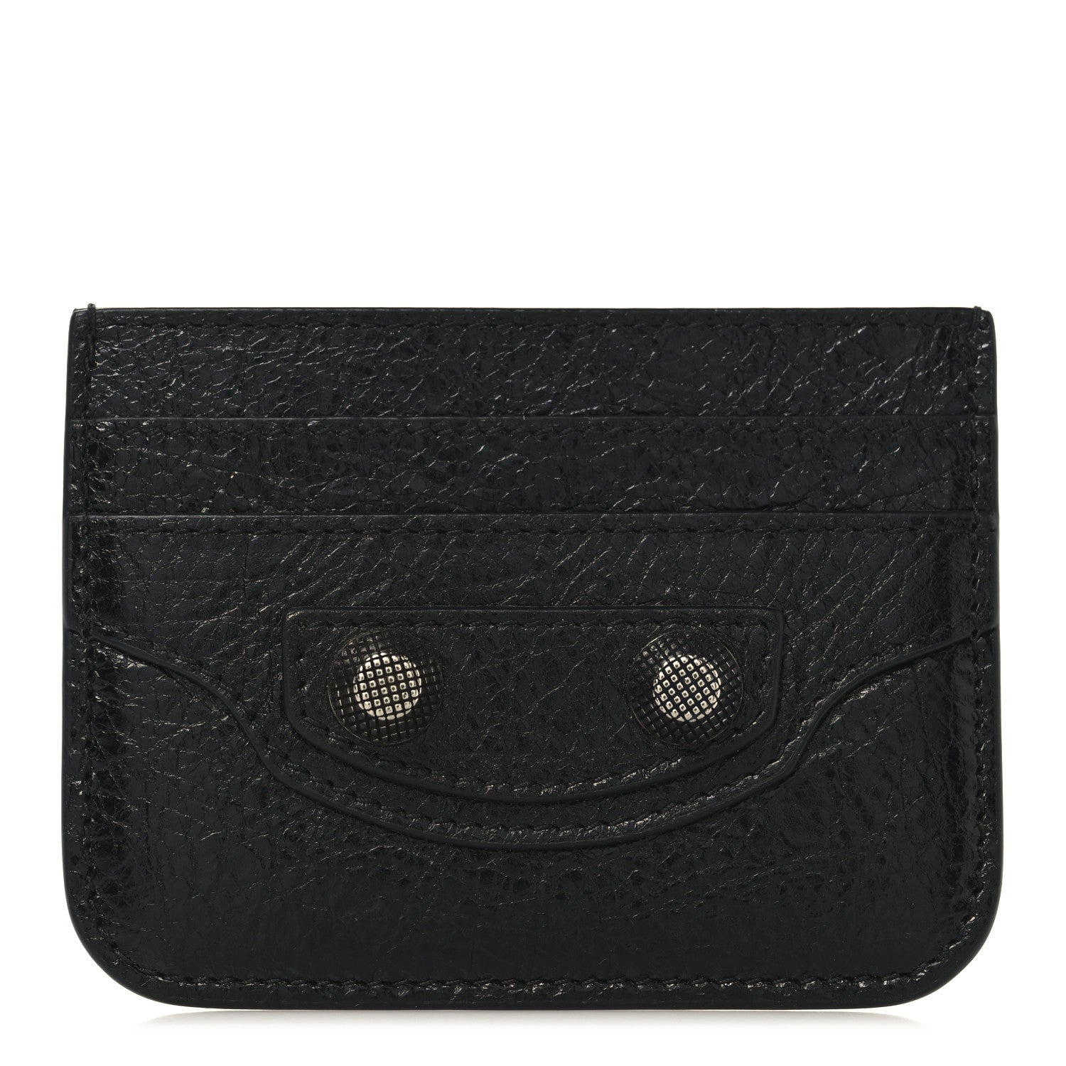 Balenciaga Agneau Le Cagole Card Holder Black 1 of 7