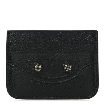 Balenciaga Agneau Le Cagole Card Holder Black 1 of 7