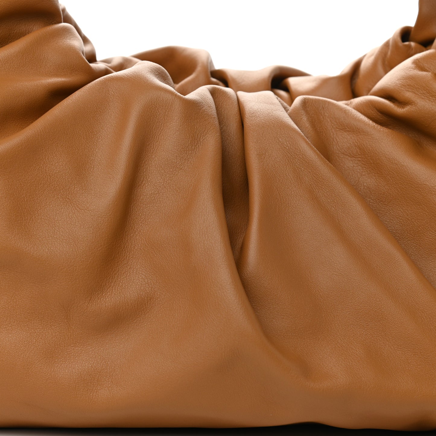 Smooth Butter Calfskin Large The Shoulder Pouch Teak