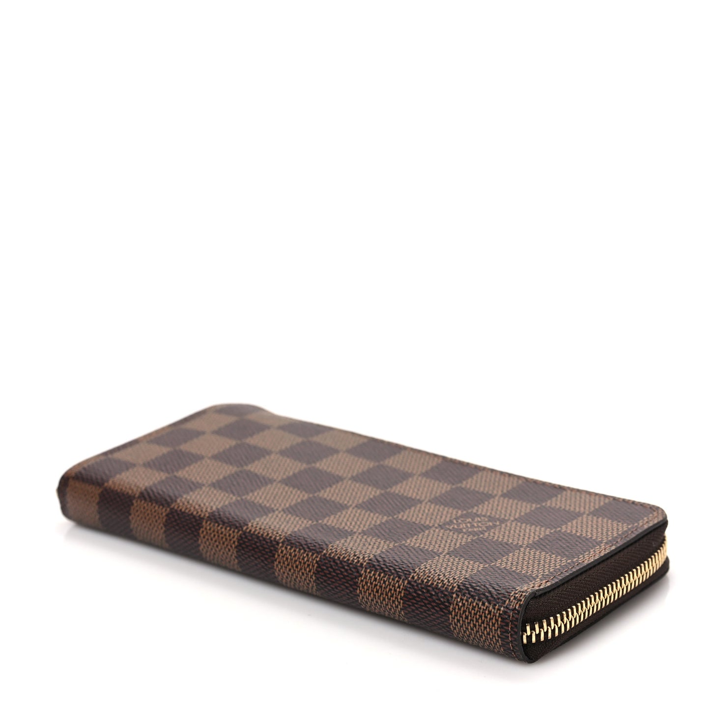 Damier Ebene Clemence Wallet Cherry