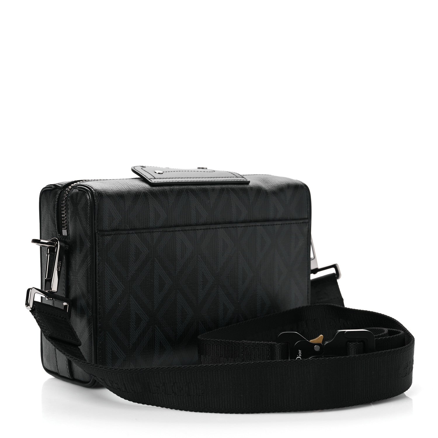 Christian Dior Canvas CD Diamond Lingot 22 Bag Black 2 of 10