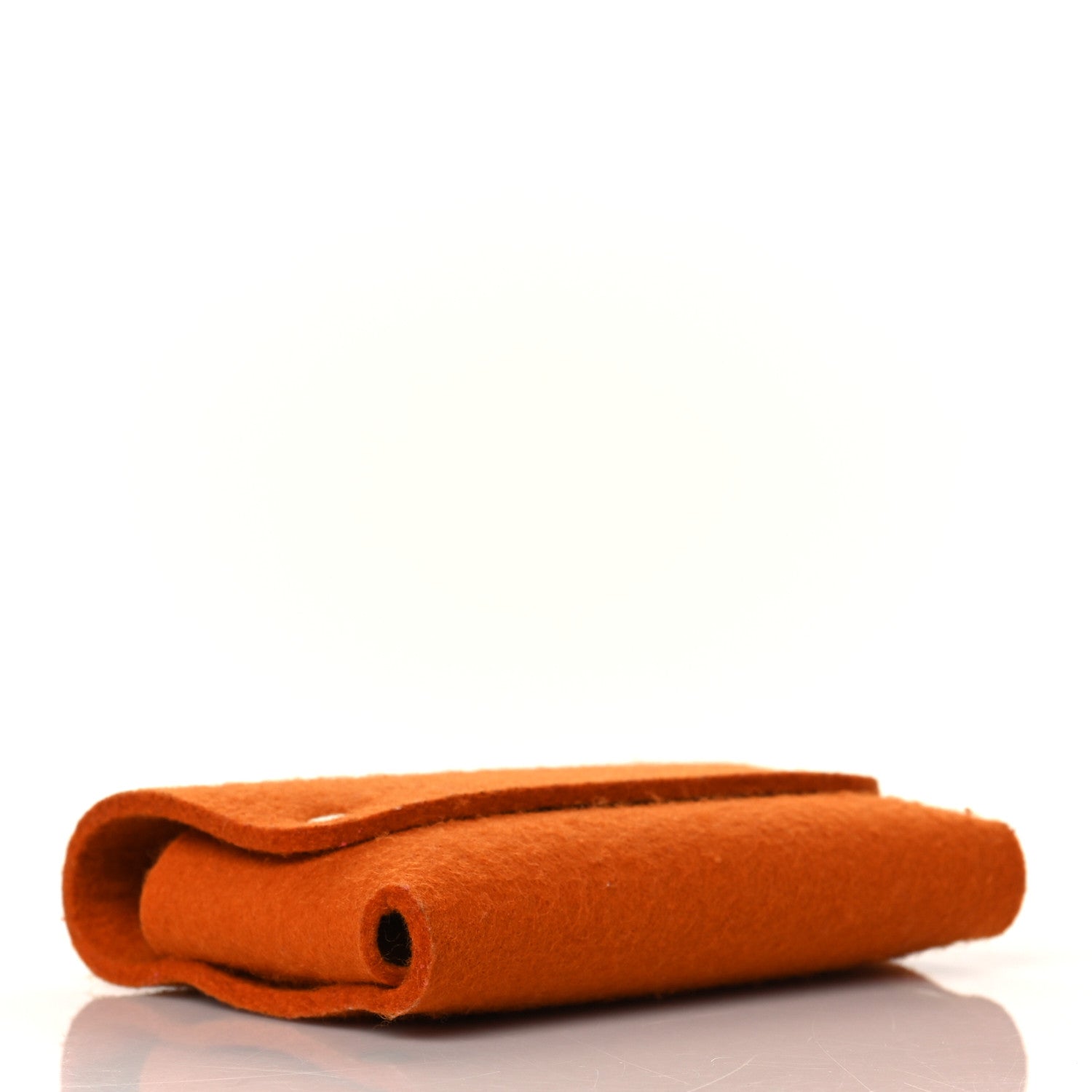 Hermes Felt Mises et Relances Playing Cards Holder Orange 4 of 7
