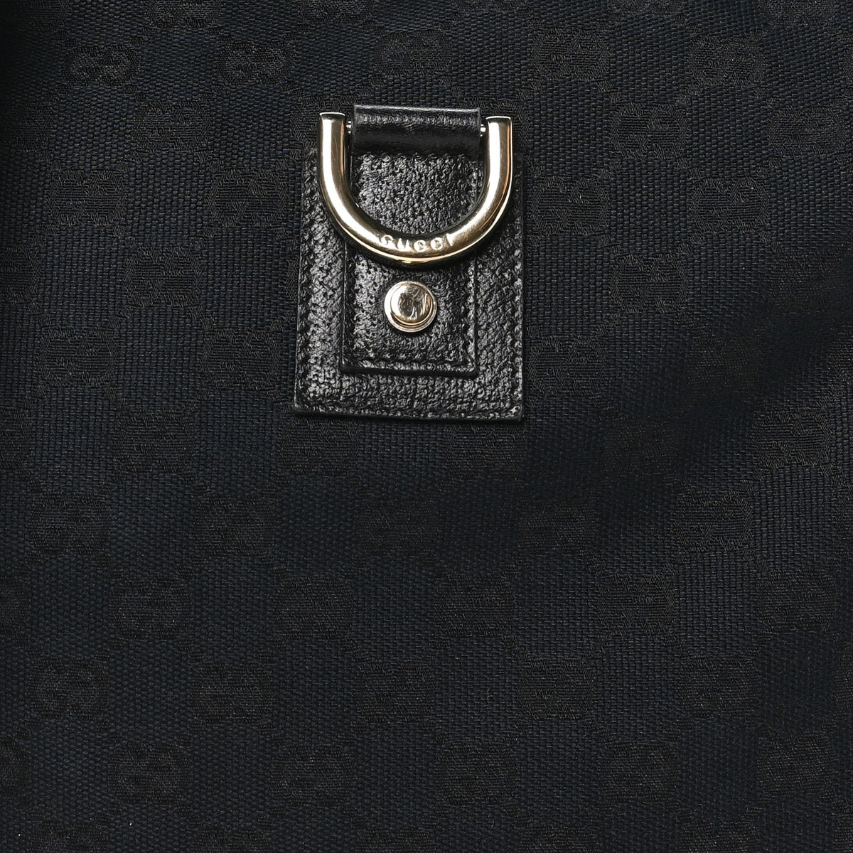 Monogram Abbey Messenger Bag Black
