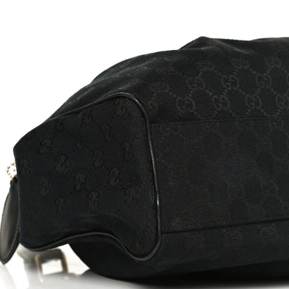 Gucci Monogram Medium Sukey Tote Black 4 of 14