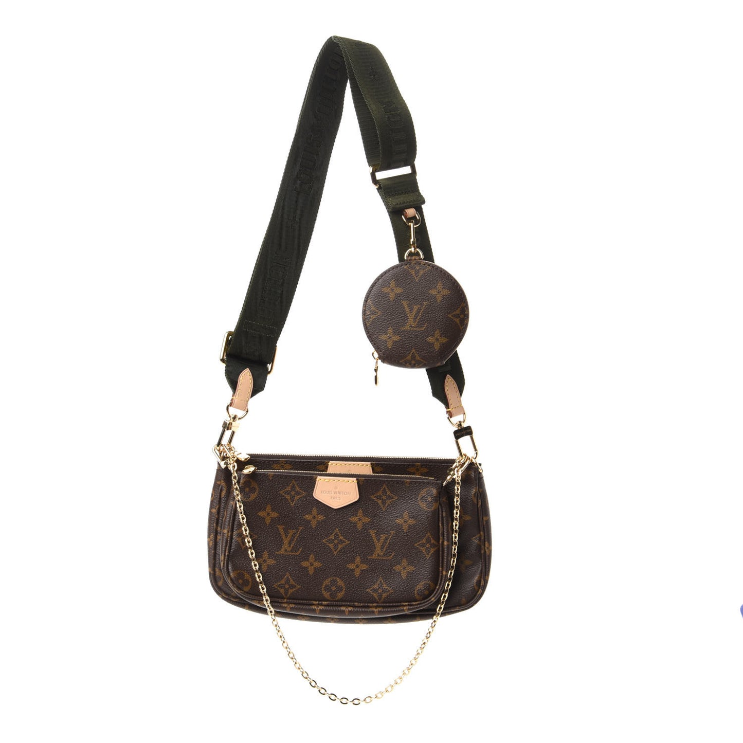Monogram Multi Pochette Accessories Kaki