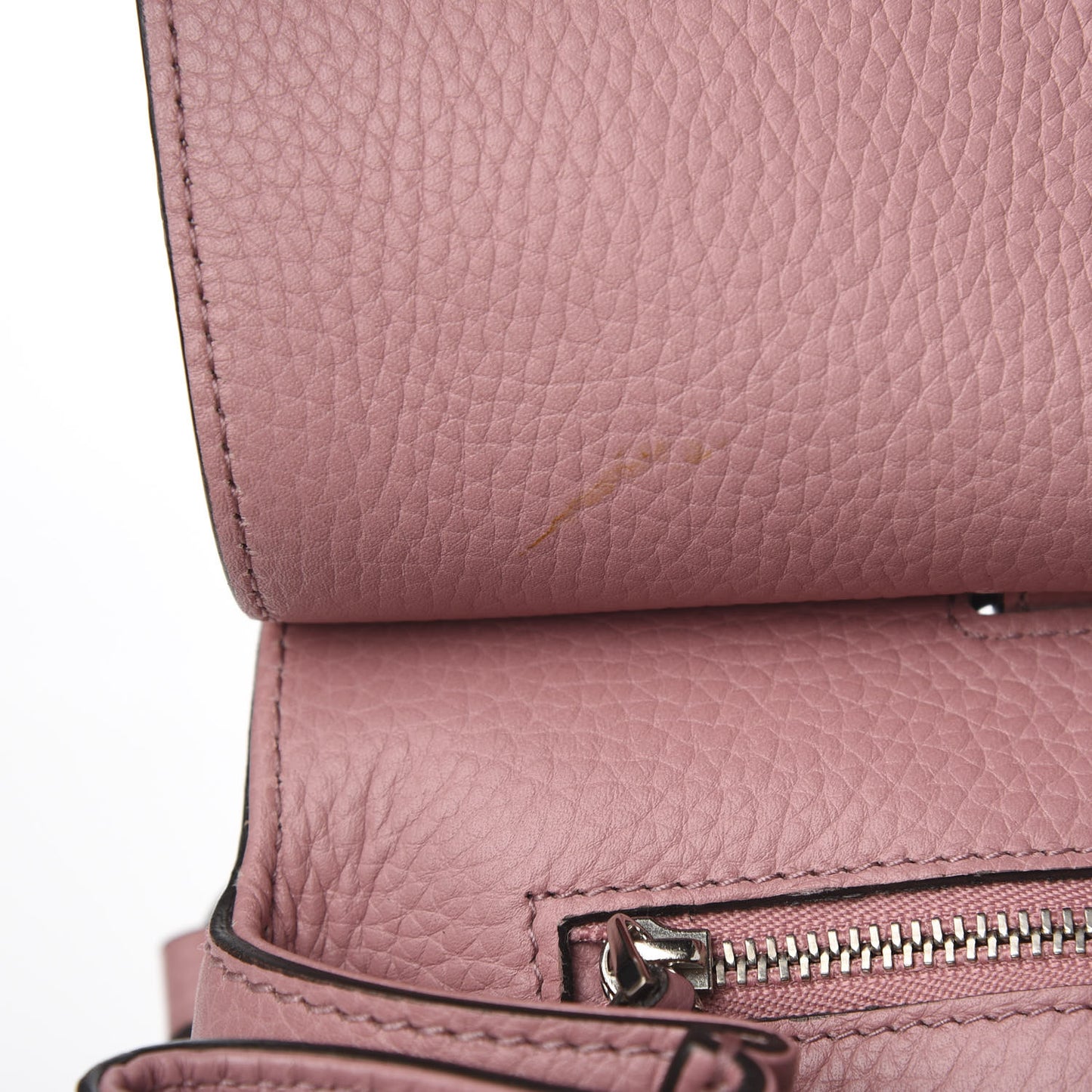 Cellarius Calfskin Medium Bamboo Daily Top Handle Bag Carmine Rose