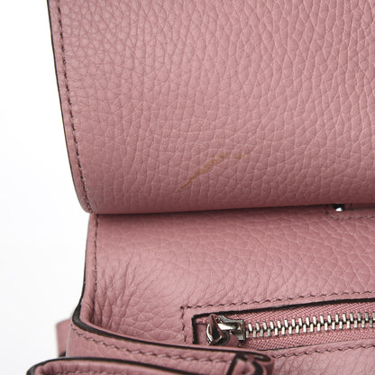 Gucci Cellarius Calfskin Medium Bamboo Daily Top Handle Bag Carmine Rose 6 of 9