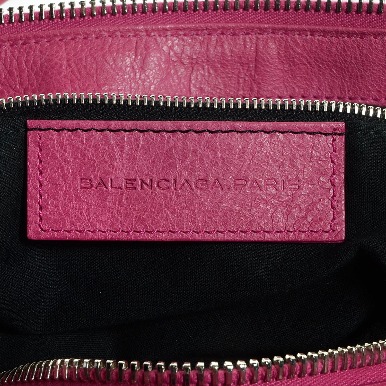 Balenciaga Agneau Giant 21 Silver Hardware Work Cyclamen Fucsia 5 of 11