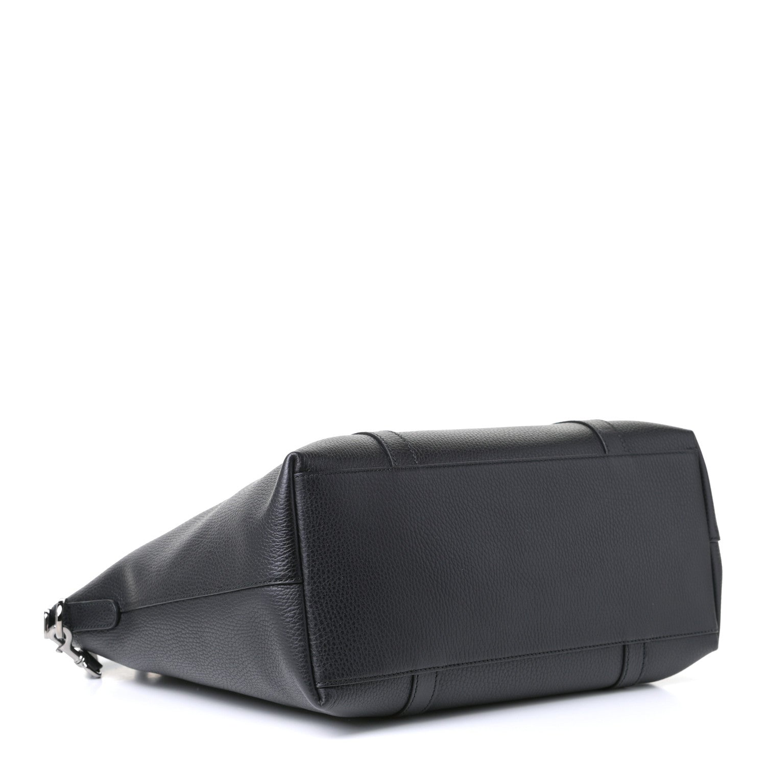 Gucci Calfskin Medium GG Charm Convertible Dome Satchel Black 3 of 4