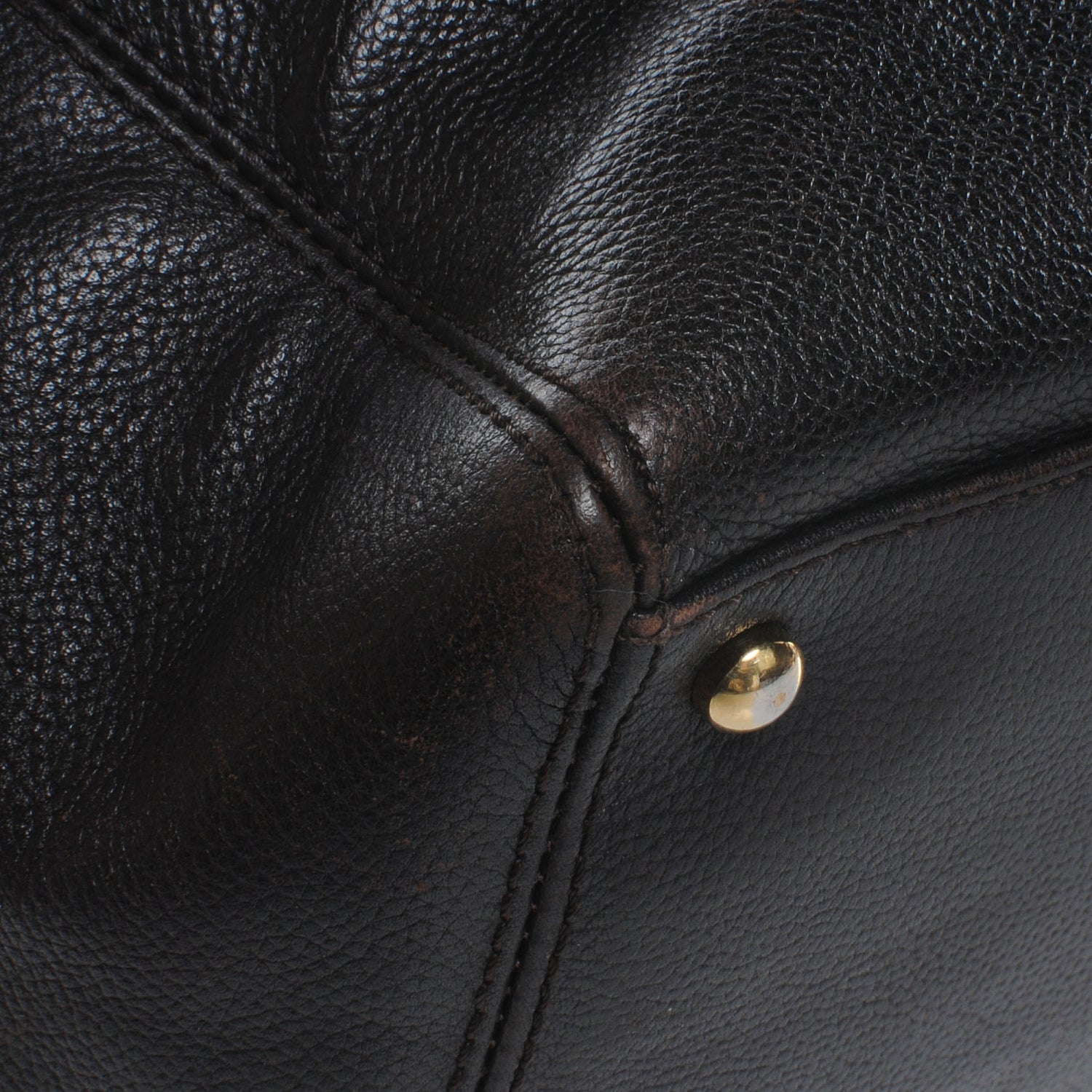 Chanel Caviar Cerf Shopper Tote Dark Brown 12 of 16