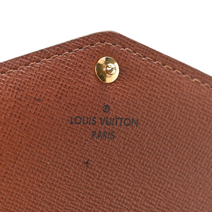 Louis Vuitton Monogram Sarah Wallet NM 6 of 9