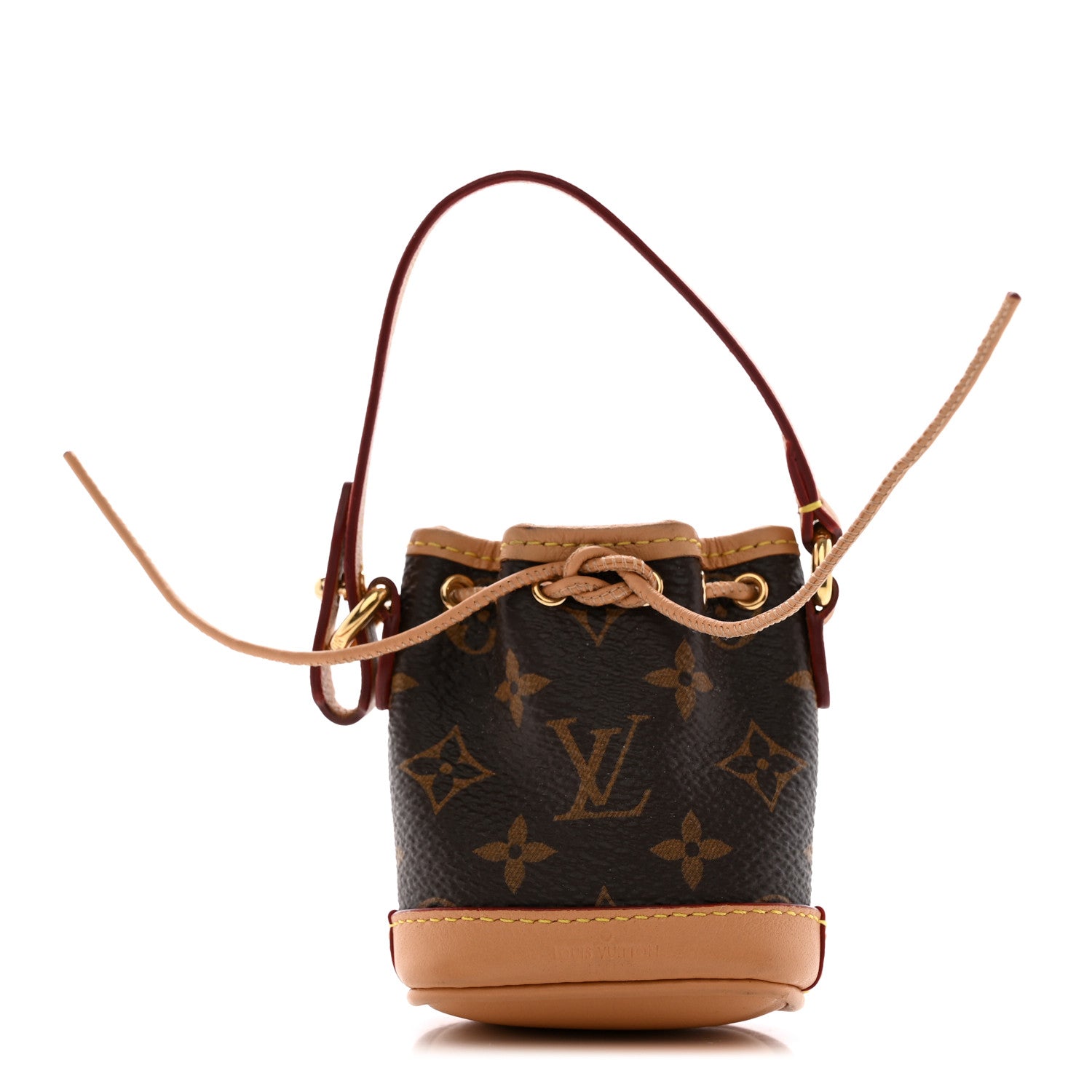 Louis Vuitton Monogram Micro Noe Bag Charm Key Ring 1 of 4