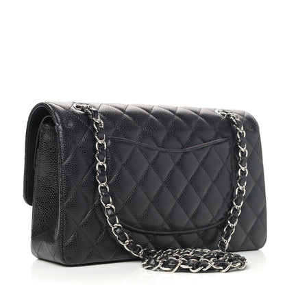 Chanel Caviar Quilted Medium Double Flap Black 2 of 5
