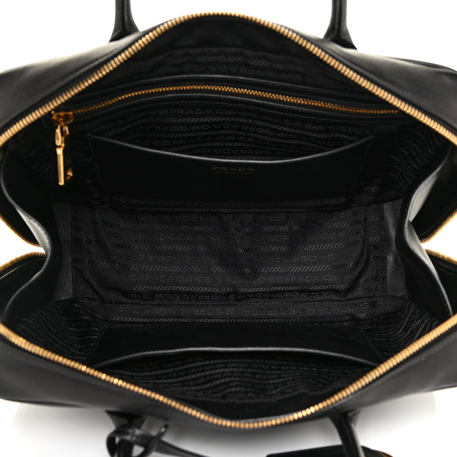 Prada City Calf Mirage Bauletto Black 5 of 23