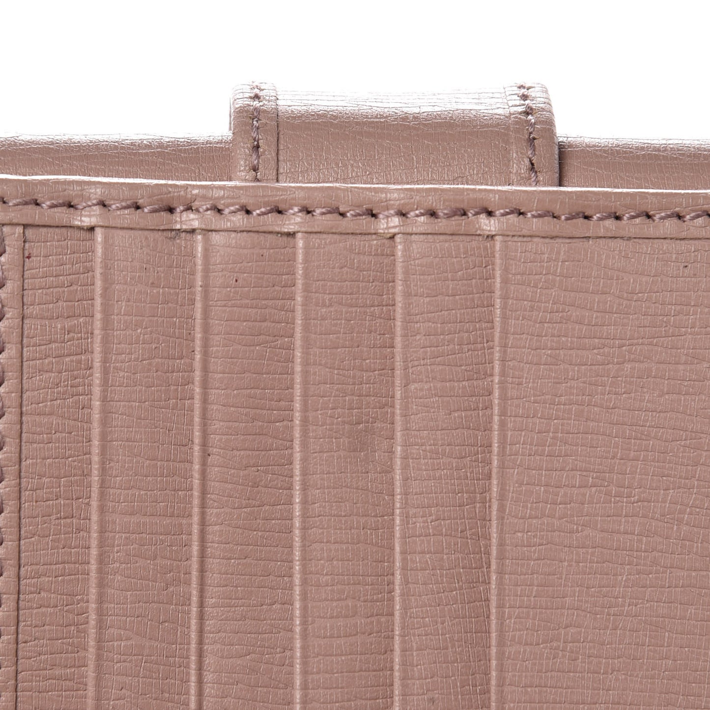 Calfskin Interlocking G French Flap Wallet Antique Rose