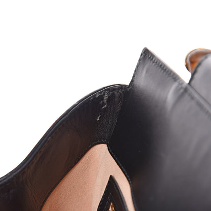 Gucci Nappa Bamboo Small Nymphaea Top Handle Bag Black 10 of 16