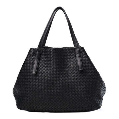 Bottega Veneta Nappa Intrecciato Large Seamless Tote Black 1 of 4