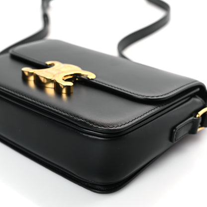 Celine Shiny Calfskin Teen Triomphe Black 9 of 9