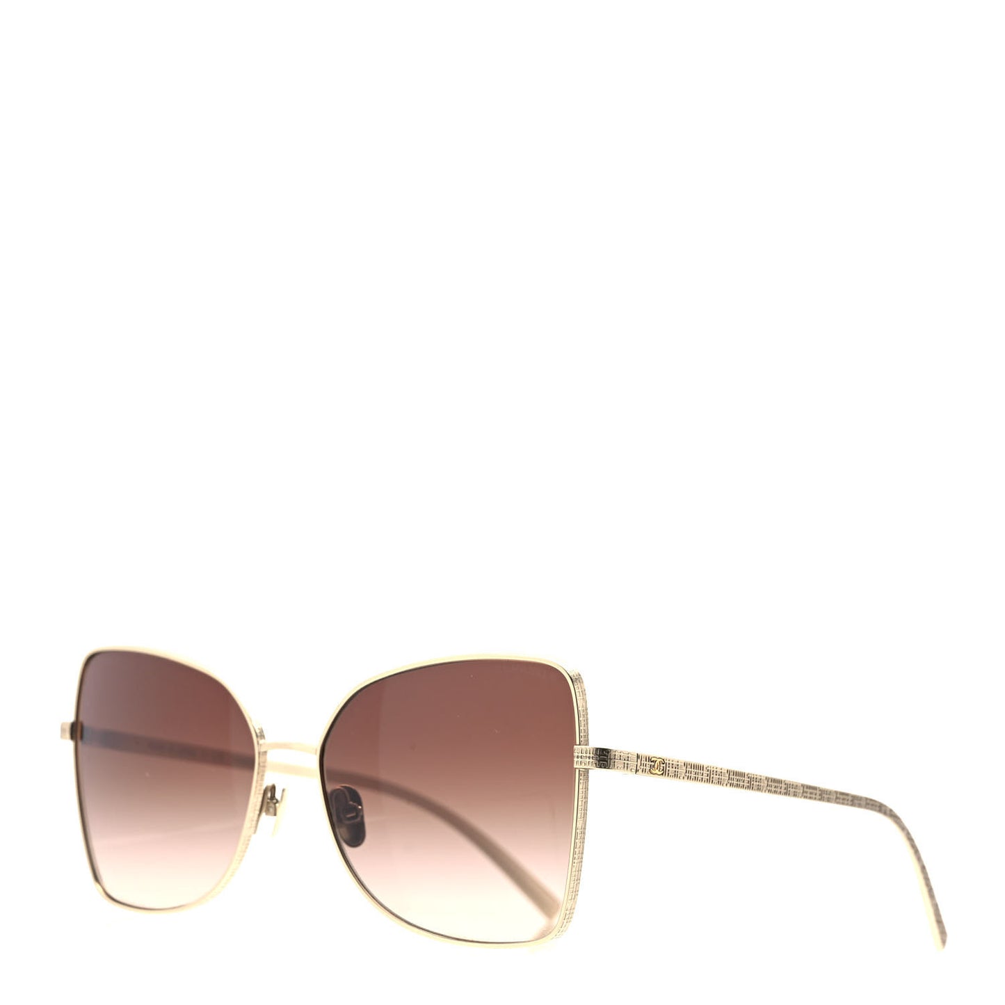Metal Butterfly Sunglasses 4263-T Gold Pink