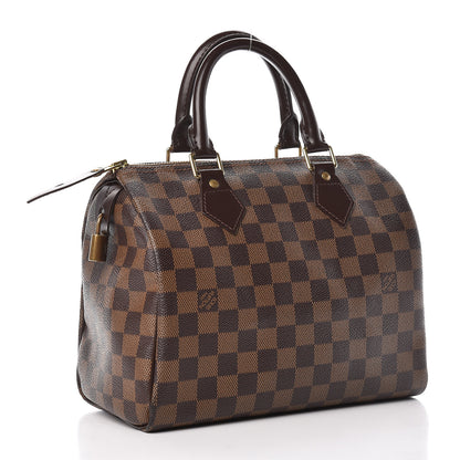 Louis Vuitton Damier Ebene Speedy 25 3 of 12