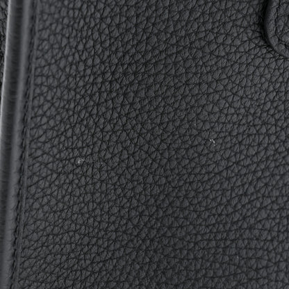 Hermes Taurillon Clemence Evelyne TPM Black 11 of 12
