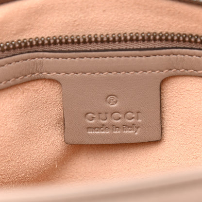 Gucci Calfskin Matelasse Medium GG Marmont Shoulder Bag Porcelain Rose 6 of 9