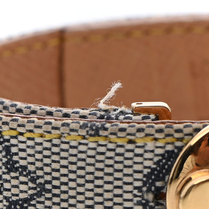 Louis Vuitton Mini Monogram Wish Bracelet Blue 4 of 7