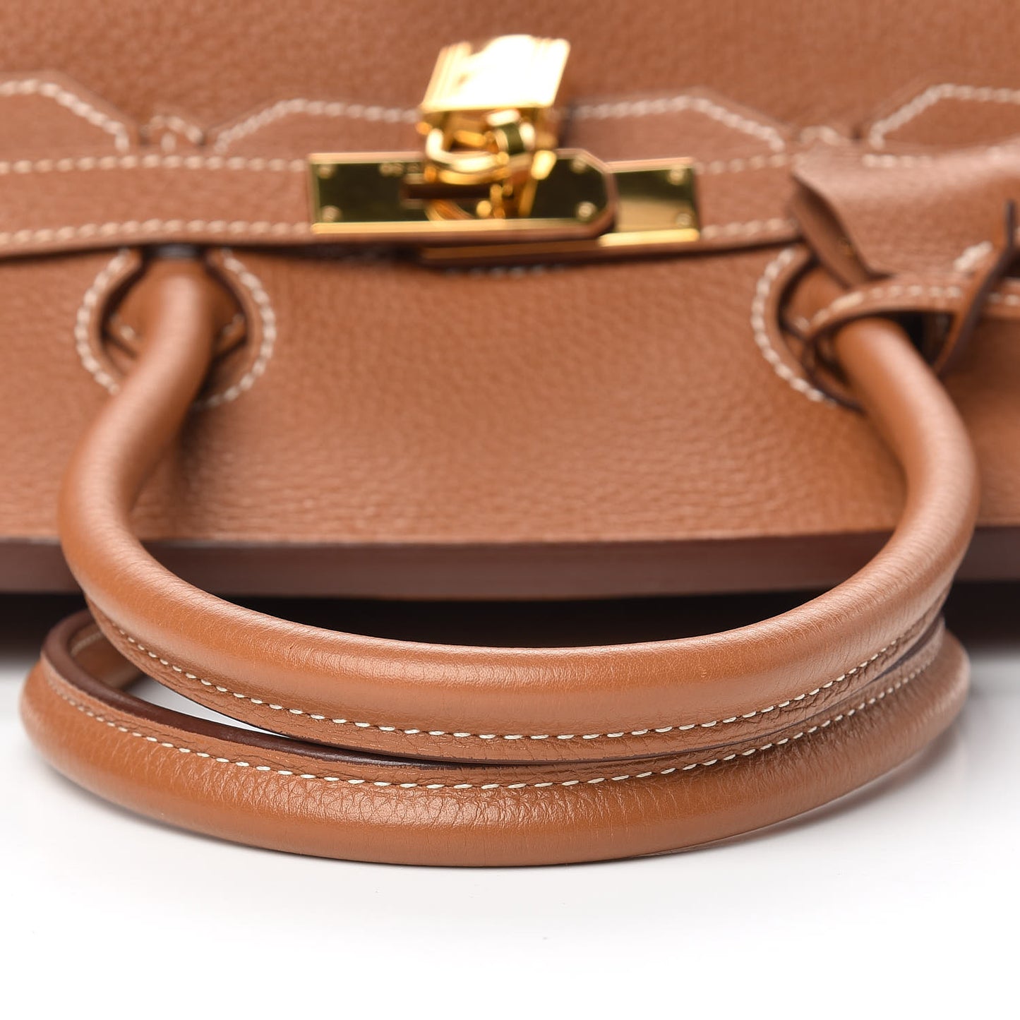 Taurillon Clemence Birkin 35 Gold