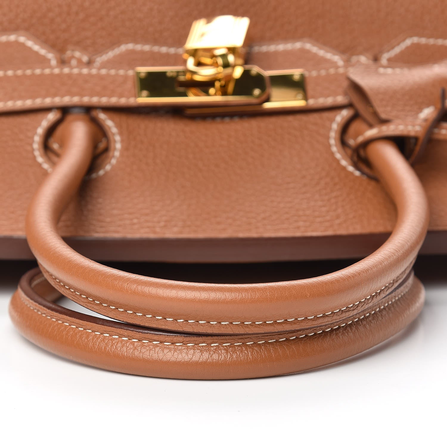 Hermes Taurillon Clemence Birkin 35 Gold 31 of 32