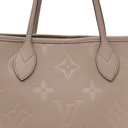 Louis Vuitton Empreinte Monogram Giant Neverfull MM Tourterelle 8 of 11