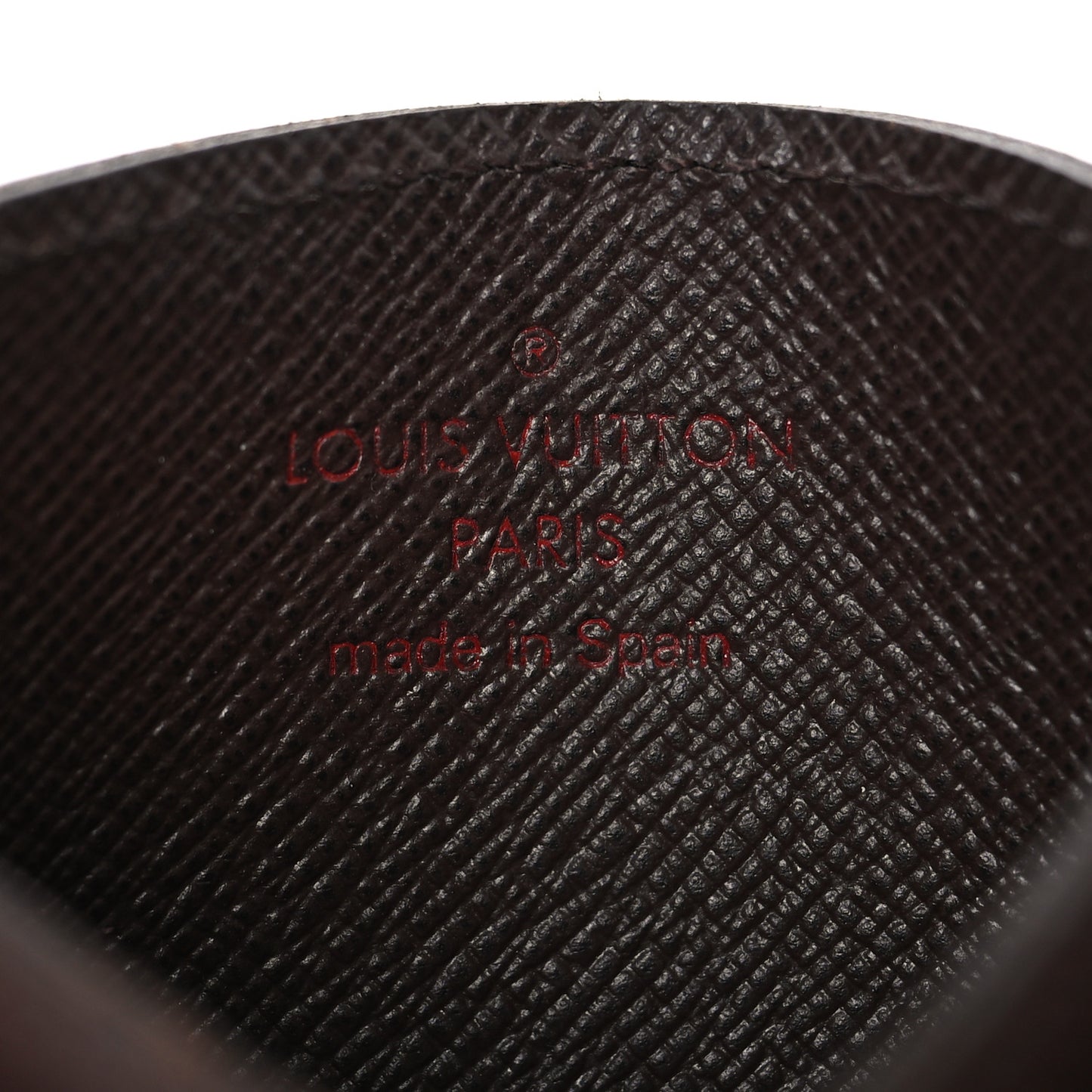 Damier Ebene Card Holder