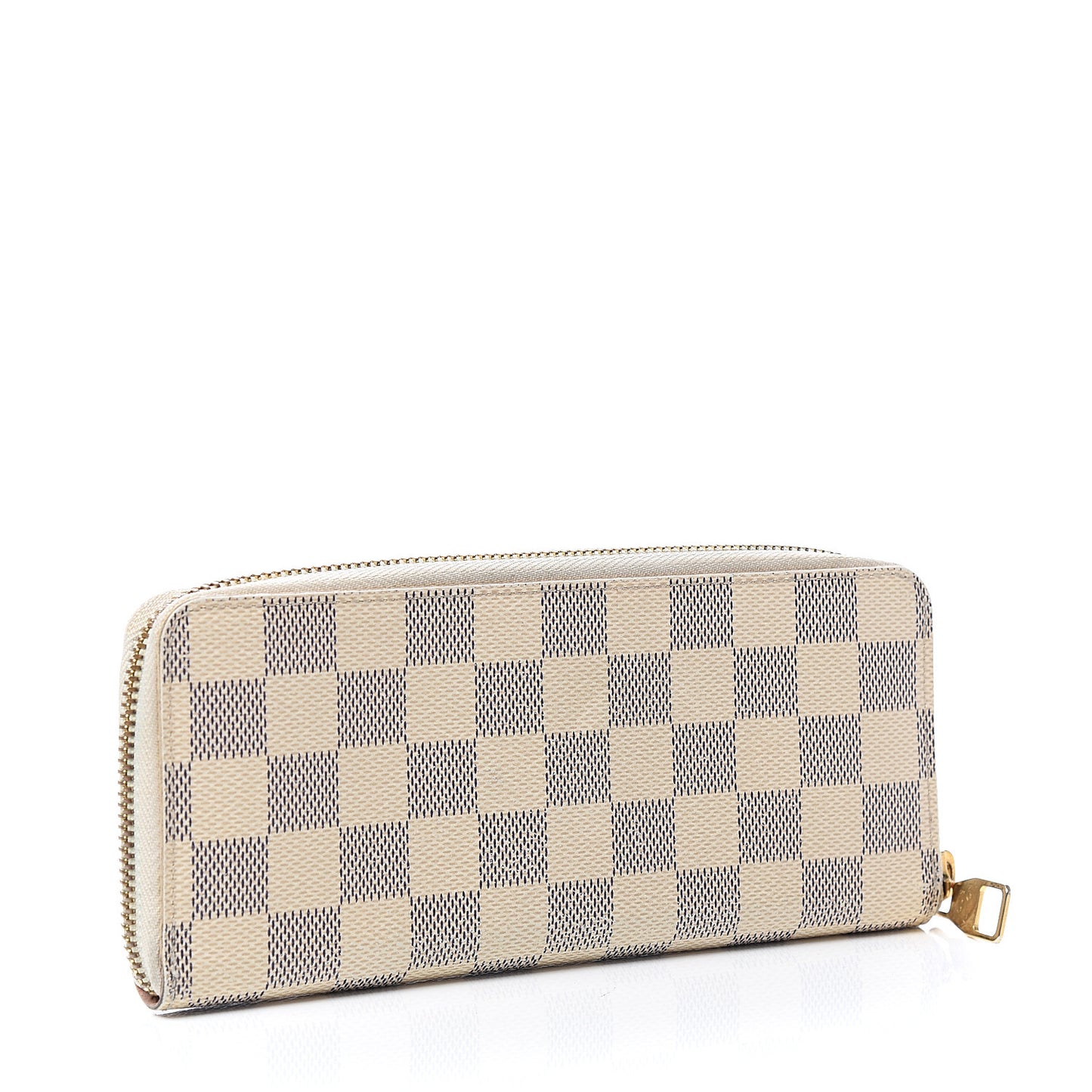 Damier Azur Clemence Wallet Rose Ballerine