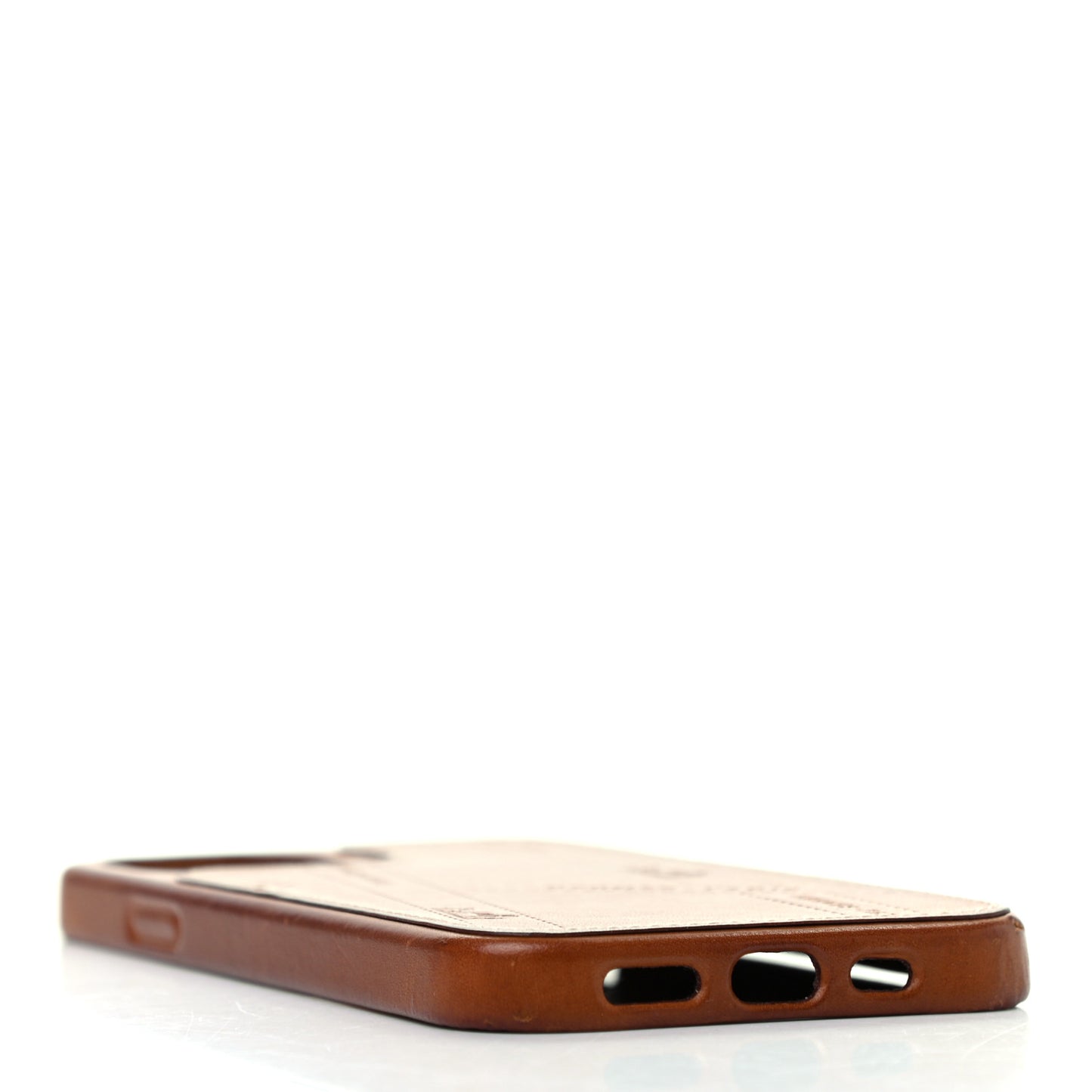 Barenia Bolduc iPhone 12/12 Pro Case Fauve