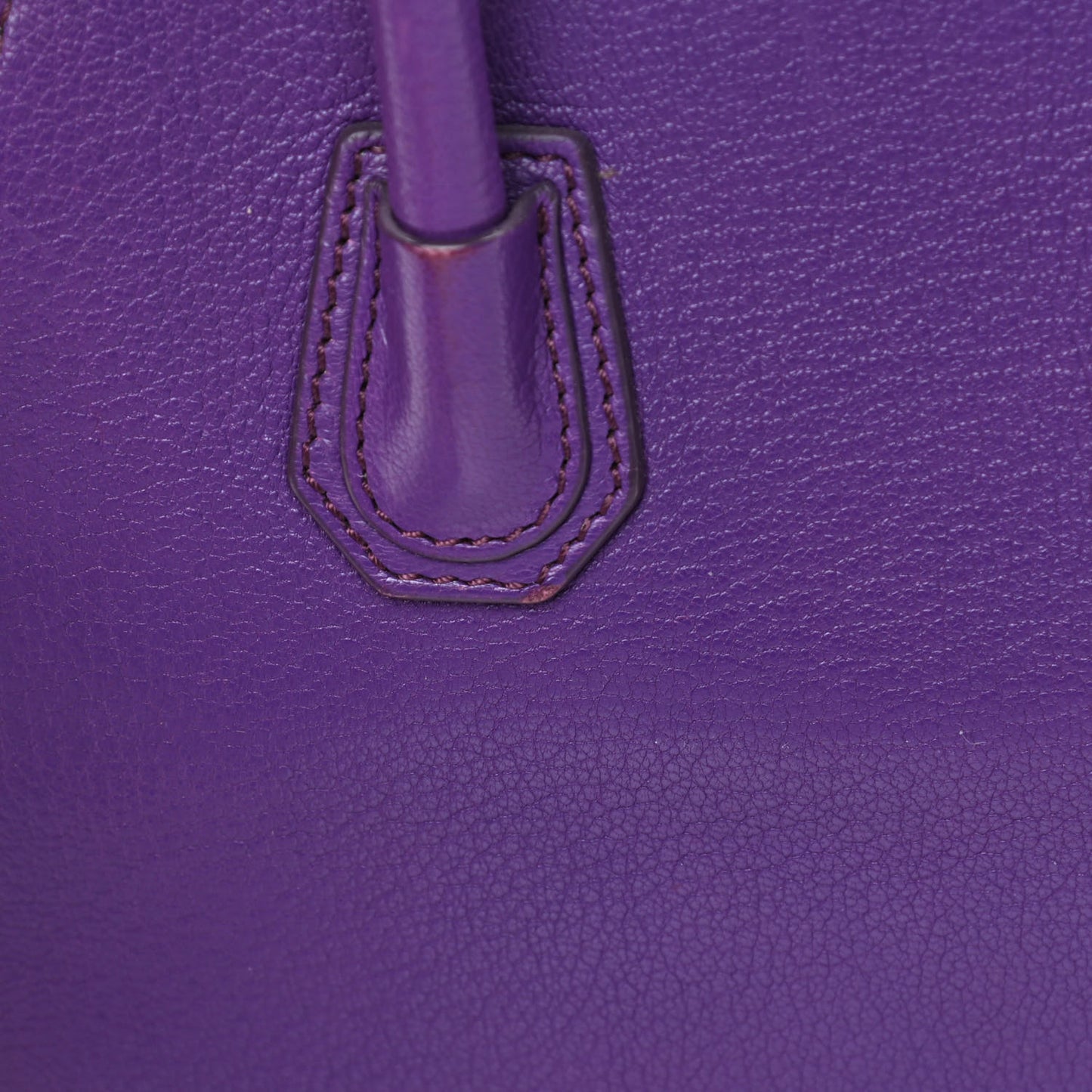 Sugar Goatskin Mini Antigona Purple