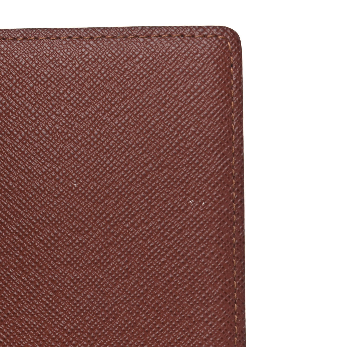 Monogram Checkbook Holder Case Wallet