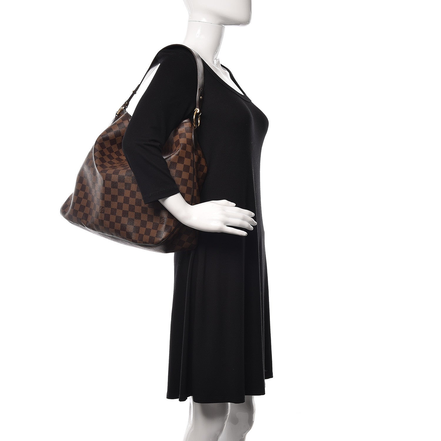 Louis Vuitton Damier Ebene Delightful MM 2 of 8