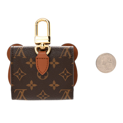 Louis Vuitton Monogram Teddy Bear Earphone Case 2 of 7