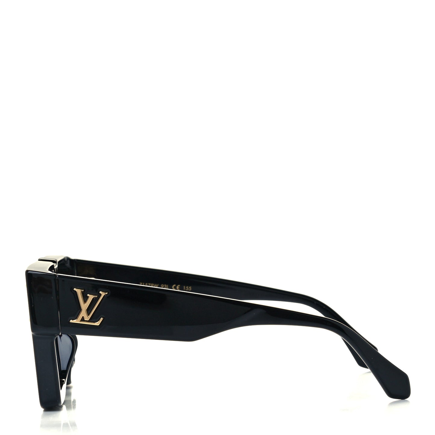 Acetate Swarovski Crystal Cyclone Sunglasses Z1578W Black
