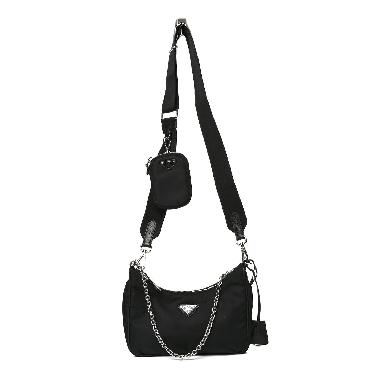 Nylon Re-Edition 2005 Shoulder Bag Black