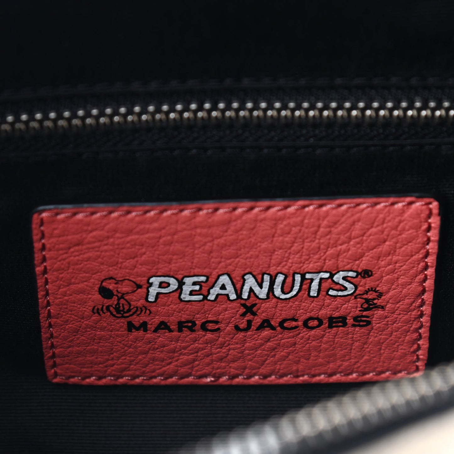X Peanuts Calfskin The Box Crossbody Multicolor