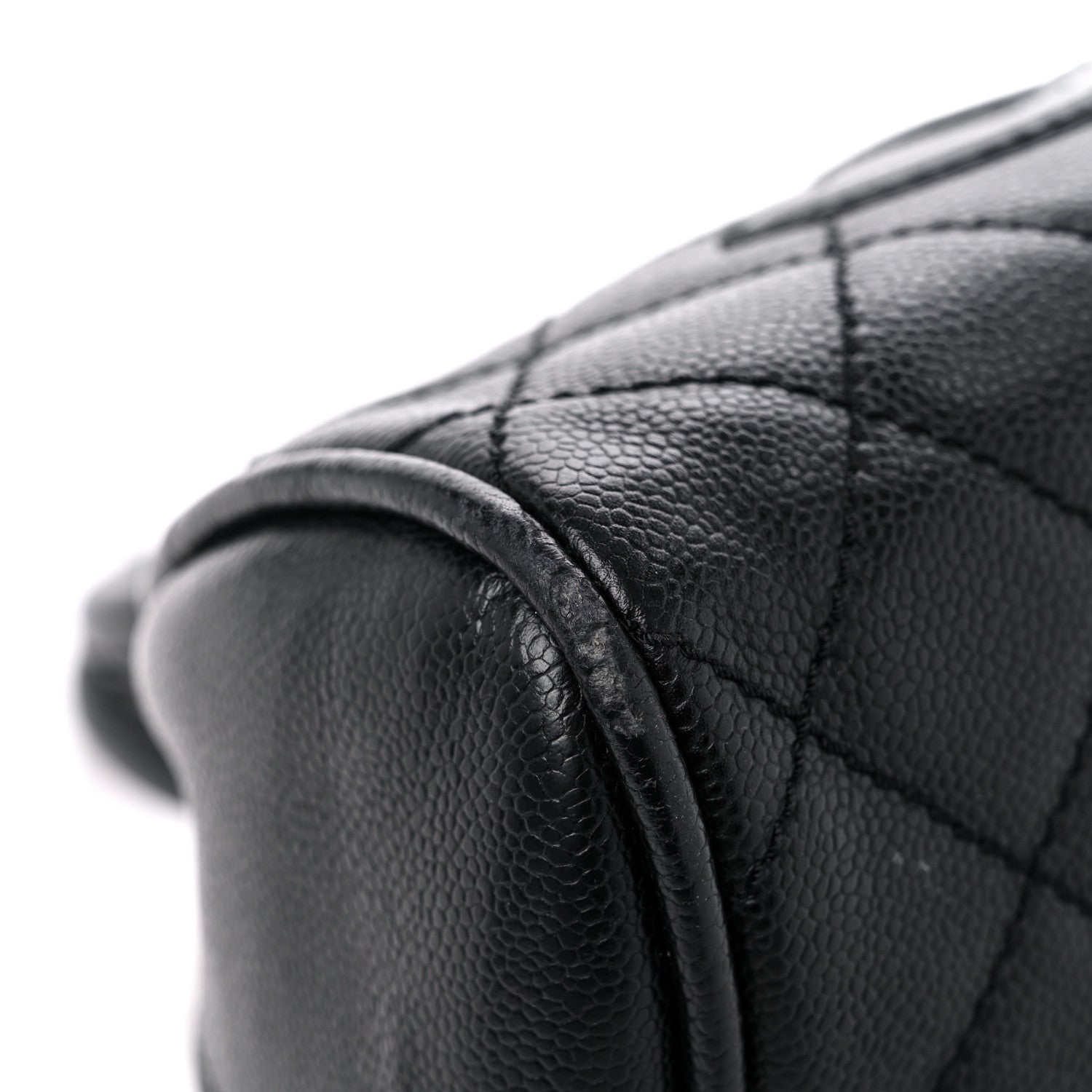 Chanel Caviar Quilted Small Bowler Black 8 of 17