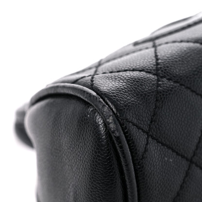 Chanel Caviar Quilted Small Bowler Black 8 of 17
