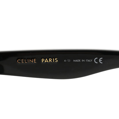 Celine Oversized Round Sunglasses CL4005FN Black 5 of 7