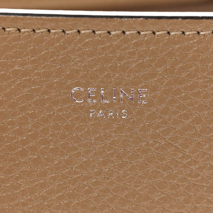 Celine Drummed Calfskin Micro Luggage Dune 7 of 15