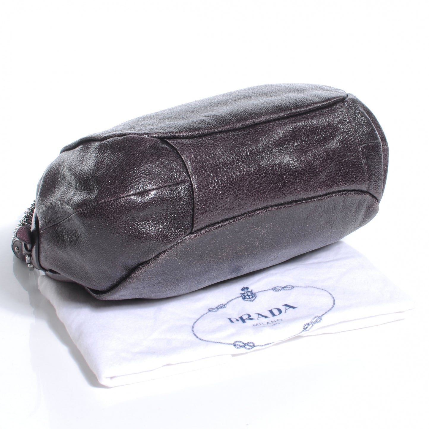 Cervo Lux Chain Shoulder Bag Mirtillo Sfumato