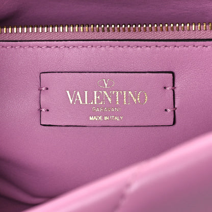 Valentino Garavani Nappa Large Roman Stud Shoulder Bag Giacinto 6 of 8