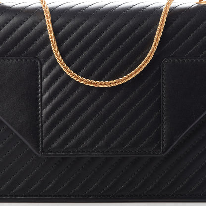 Saint Laurent Calfskin Matelasse Small Betty Black 7 of 9