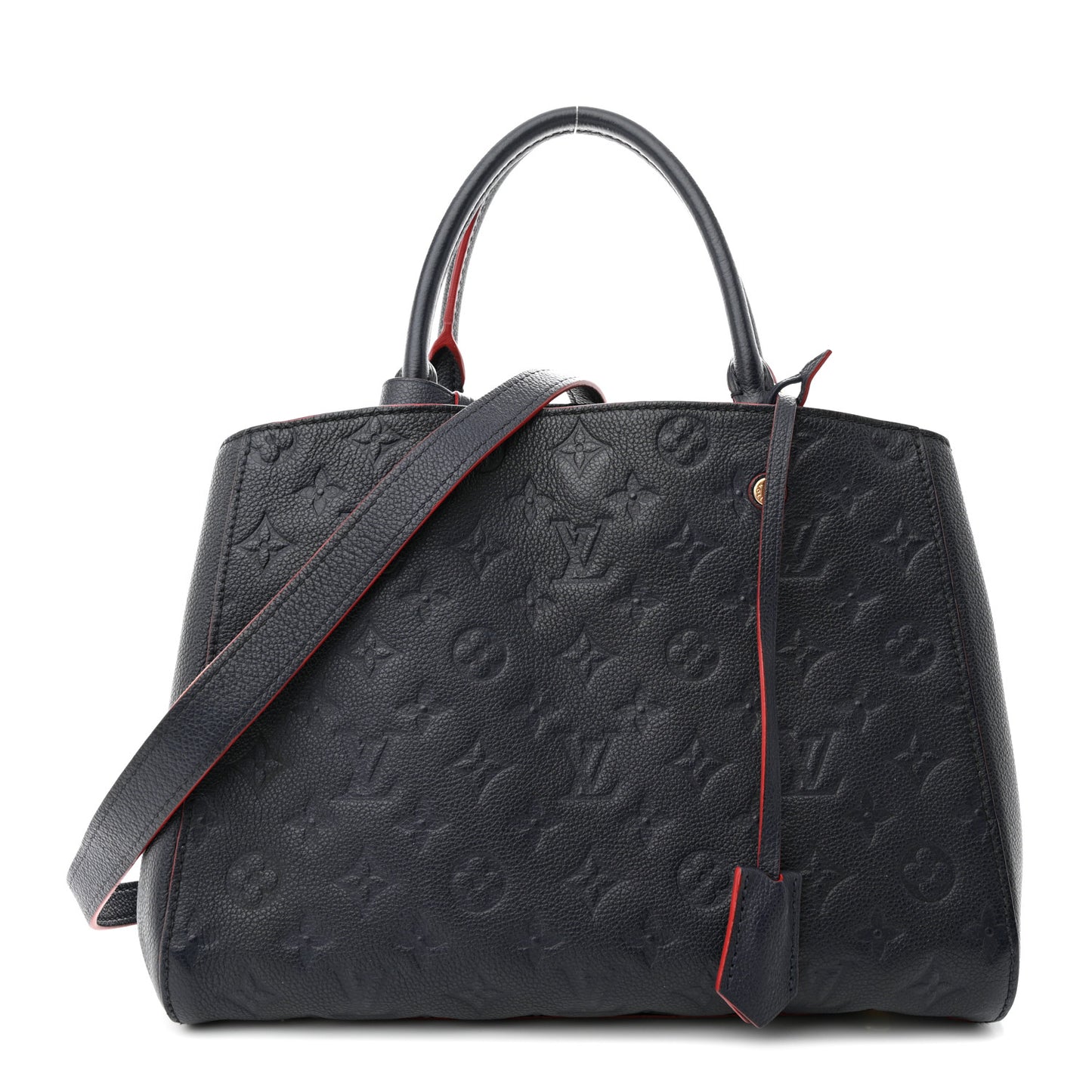 Empreinte Montaigne MM Marine Rouge