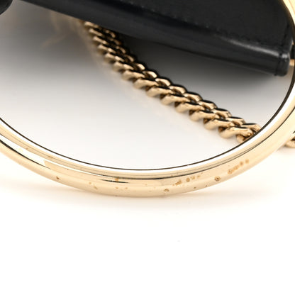 Chloe Smooth Calfskin Little Horses Embroidered Mini Faye Bracelet Bag Black 10 of 10